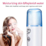 Nano Spray Facial Steamer pack of 3, Alcohol Sanitizer, Aroma Essential Oil Diffuser, Hydrate and Moisture Skin USB Rechargeable