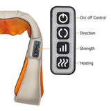 Neck and Shoulder Shiastu Massager With Heat (Back, Thigh, Leg, Calf Full Body Massage)