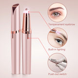 Eyebrow Trimmer Painless Eye Brow Epilator for Women Shaver Razors Portable Facial Hair Remover