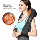 Neck and Shoulder Shiastu Massager With Heat (Back, Thigh, Leg, Calf Full Body Massage)