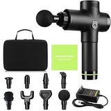 Powerful Massage Gun 8 Heads 30 Speed, Sound Proof, Brushless, Carry Bag with Warranty.