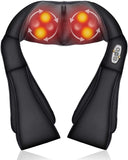 Neck and Shoulder Shiastu Massager With Heat (Back, Thigh, Leg, Calf Full Body Massage)