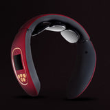 Smart Electric Neck and Back Pulse Massager Wireless Heat Cervical Vertebra Relax Pain Relief Kneading Shoulder Massage Machine