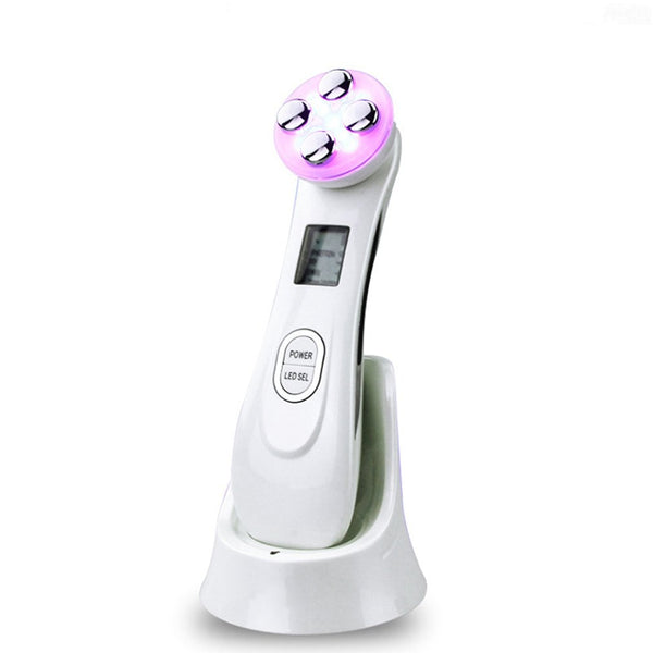 RF Radio Frequency LED Photon Facial Mesotherapy Electroporation Face Lifting Tighten Wrinkle Removal Skin Care Face Massager