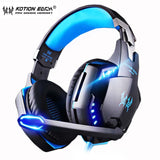 Gaming Headphones with Microphone for PS Xbox PC Laptop Deep Bass Stereo Noise Cancellation Flexible