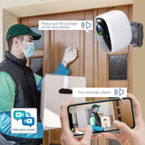 Battery IP Camera Security 1080P Outdoor Waterproof Rechargeable WiFi Wireless CCTV Camera Surveillanc PIR Motion Detection Cam