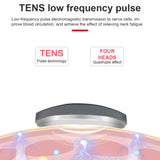 Neck Massager Portable Cordless Neck Massage Machine with Heating Vibration Impulse Function for Home Car Office Travel Supplies