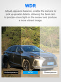 Front and Cabin Dash Cam 4K 2160P WiFi GPS 2 Camera