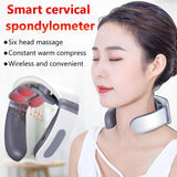 Smart Electric Neck and Shoulder Massager Low Frequency Magnetic Therapy Pulse Pain Relief
