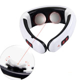 New Electric Neck Massager Pulse Back 6 Modes Power Control Far Infrared Heating Pain Relief Tool Health Care Massager For Neck