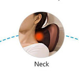 Relaxation Massage Pillow Vibrator Electric Shoulder Back Heating Kneading Infrared therapy for shiatsu Neck Massage