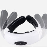 New Electric Neck Massager Pulse Back 6 Modes Power Control Far Infrared Heating Pain Relief Tool Health Care Massager For Neck