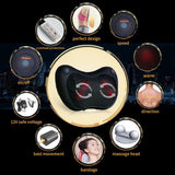 Relaxation Massage Pillow Vibrator Electric Shoulder Back Heating Kneading Infrared therapy for shiatsu Neck Massage
