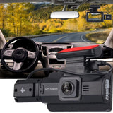 Dual Dash Cam Car 3 inch HD 1080P 170° Wide Angle Night Vision Loop Recording Video Recorders With G-Sensor