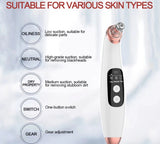 Blackhead Vacuum Extractor USB Rechargeable 6 heads