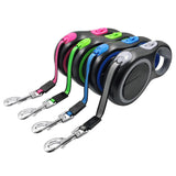 Retractable Pet Leash For Dogs Long Strong Durable Nylon Dog Walking Leash