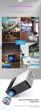 HD Mini Projector TD90 Native 1280 x 720P LED Android WiFi Projector Video Home Cinema 3D Smart Movie Game Projector