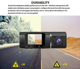 Infinity Front and Inside Dual Car Dash Cam Full HD 1080P Video Recorder Parking Monitor 24 hours