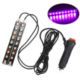 Car TV Home 48 LED Ambient Lamp Music Sync Atmosphere Interior Decorative Lights Remote Car Foot Light