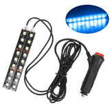 Car TV Home 48 LED Ambient Lamp Music Sync Atmosphere Interior Decorative Lights Remote Car Foot Light