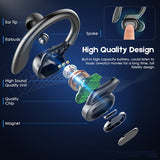 Xiaomi New TWS  Bluetooth  Earphones With Mic Sport Ear Hook LED Display Wireless Headphones HiFi Stereo Waterproof Headsets