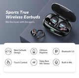 Xiaomi New TWS  Bluetooth  Earphones With Mic Sport Ear Hook LED Display Wireless Headphones HiFi Stereo Waterproof Headsets