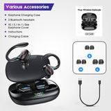 Xiaomi New TWS  Bluetooth  Earphones With Mic Sport Ear Hook LED Display Wireless Headphones HiFi Stereo Waterproof Headsets