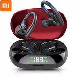 Xiaomi New TWS  Bluetooth  Earphones With Mic Sport Ear Hook LED Display Wireless Headphones HiFi Stereo Waterproof Headsets