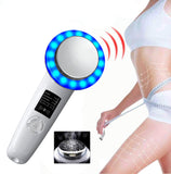 Face and Body Slimming Ultrasonic Massager EMS Fat Burner Weight Loss Anti Cellulite 6 in 1 Machine