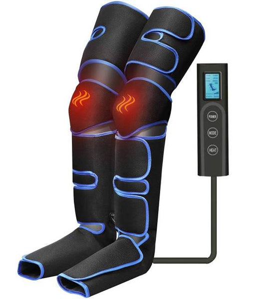 Electric Air Compression Leg Massager Heated Muscle Relax Pain