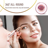 Mini Electric Eyebrow Trimmer Makeup Painless Eye Brow Epilator for Women  Shaver Razors Portable Facial Hair Remover