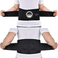 Far Infrared Heated Therapy Waist Massage Low Back Belt Herniated Disc Scoliosis Pain Relief Spine Lumbar Brace Support Massager