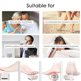 New 6-in-1 Electric Foot Care Massager Machine Plantar Calf Arm Relaxing 3 Levels Heating Therapy Adjustable Prevent Leg Pain