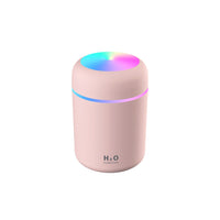  Air Humidifier Aroma Diffuser Purifier with Romantic Light USB Ultrasonic Portable 300ml