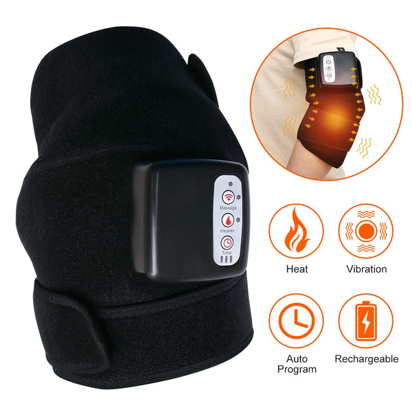 Knee Joint Physiotherapy Massager Quick Effect Electric Heating Massager Pain Relief Rehabilitation Health Care Tool Gift