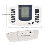 JR309 Tens Massager Meridian Physiotherapy Apparatus Electric Pulse Acupuncture Therapy Machine Muscle Stimulator 16 Pad EU Plug