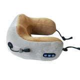 Electric Neck U shaped Pillow Multifunctional Shoulder Cervical Outdoor Home Car Relaxing Massager