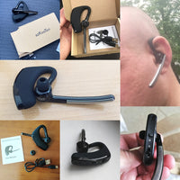Original Business Bluetooth headset Noise Cancelling Voice Control Wireless Headphone Driver Sport Earphone for iPhone Android