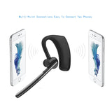 Original Business Bluetooth headset Noise Cancelling Voice Control Wireless Headphone Driver Sport Earphone for iPhone Android