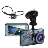 3 in 1 Rear View Dual Dash Camera DVR  Full HD 3.6"Cycle Recording Night Vision G-sensor Dashcam