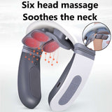 Smart Electric Neck and Shoulder Massager Low Frequency Magnetic Therapy Pulse Pain Relief