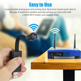 HD Mini Camera Wifi USB Portable Real-time Surveillance IP Camera Wireless Auido Home Motion Detection Camera