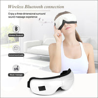 DZYTE Smart Eye Massager Wireless Electric Eye Massager Air Compression Vibration Magnetic Heated Goggles Anti Wrinkle Eye Care