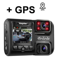 Front and Cabin Dash Cam 4K 2160P WiFi GPS 2 Camera