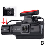 Dual Dash Cam Car 3 inch HD 1080P 170° Wide Angle Night Vision Loop Recording Video Recorders With G-Sensor