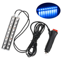 Car TV Home 48 LED Ambient Lamp Music Sync Atmosphere Interior Decorative Lights Remote Car Foot Light